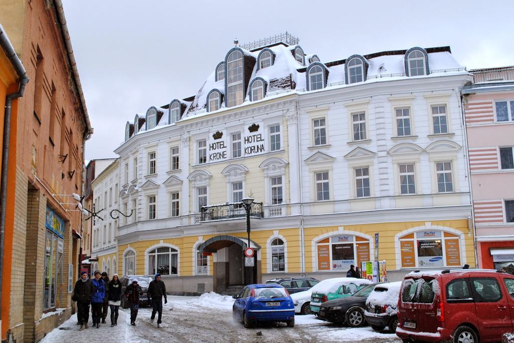 Hotel Koruna Jeseník المظهر الخارجي الصورة